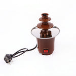 3-Tier Chocolate Fondue Fountain, Half-Pound Capacity, Easy to Assemble