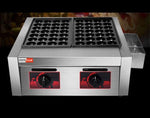 Cassette Gas Takoyaki Device Octopus Ball Cooking Baking machine 56 holes grill pan for Home Kitchen Commercial Use