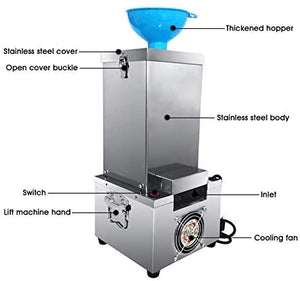 Commercial Garlic Peeling Machine 180W 20 kg/h Electric Stainless Steel  Automatic Peeler