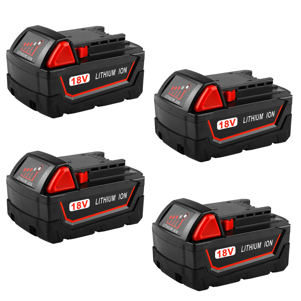 Milwaukee M18 Battery 4 Pack