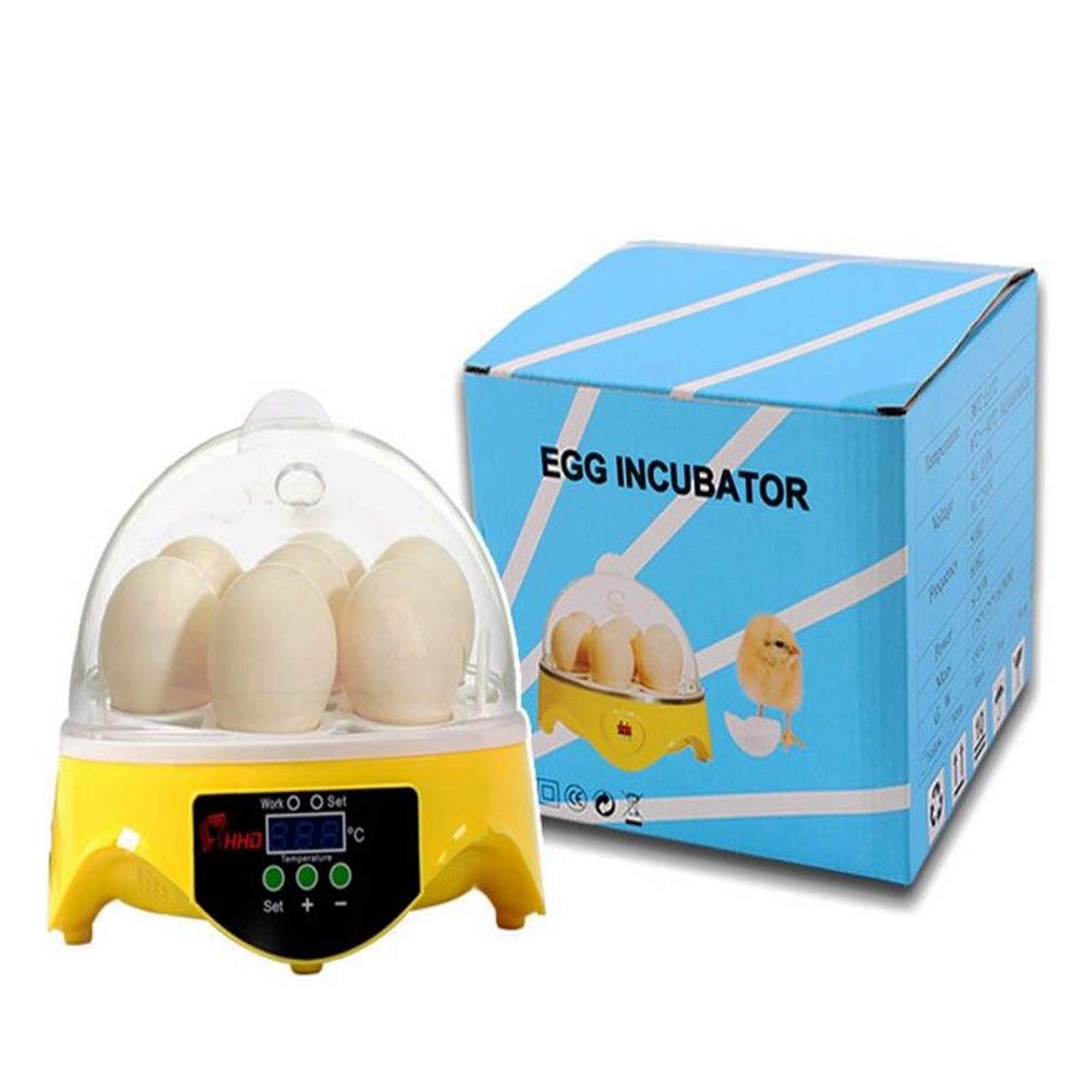 Egg Incubators 7 Eggs Hatcher Digital Egg Incubator Automatic Temperature Control Automatic Turning