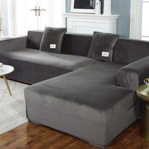 Corner sofa cover L-shaped sofa cover with armrests, Elastic sofa cover, sofa cover with armrests