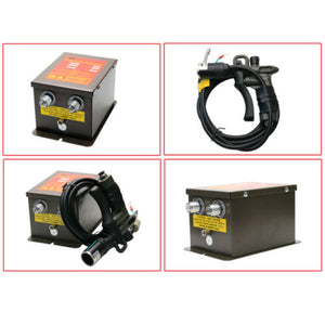 110V Ion Wind Gun Kit Industrial Static Eliminator with Power Supply 7KV Ion Air Gun for Removing Static