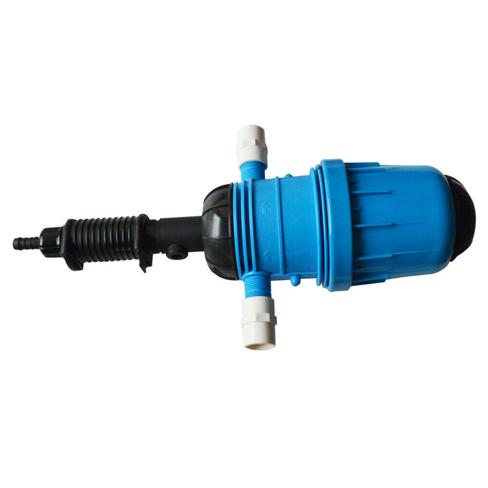 0.2%-2%/0.4%~4% Adjustable Fertilizer Injector Water Powered Chemical Liquid Doses Dispenser Drip Irrigation Injector Dosing Pump