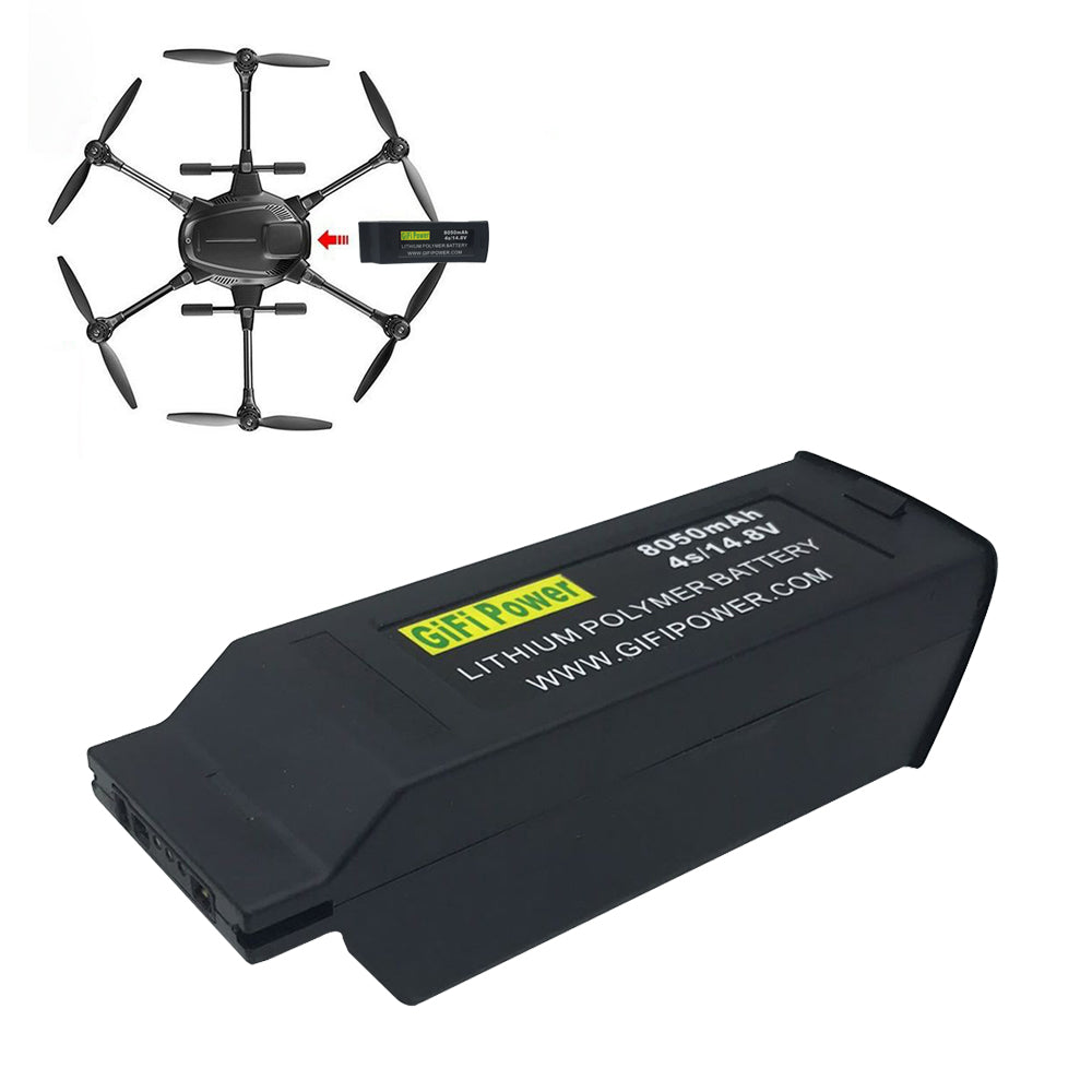 8050mAh 4S 14.8V LiPO Battery Replacement for YUNEEC Typhoon H Drone