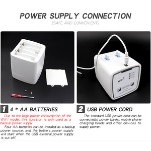 WiFi Plant Watering Devices, Double Pump Automatic Watering System with Programmable Timer