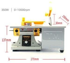 TM-2 10000r/min Jewelry Rock Polisher Grinder Bench Lathe Polisher Machine Mini Multifunction Buffer Mill polishing with Polishing Pads