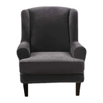 Wingback Chair Cover Stretch Armchair Sofa Slipcover Wing Chair Covers