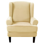 Wingback Chair Cover Stretch Armchair Sofa Slipcover Wing Chair Covers