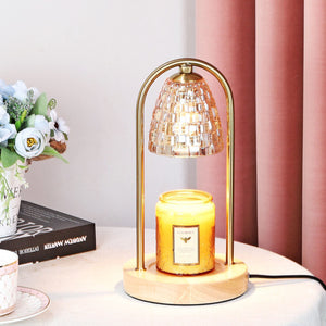 Aromatherapy Melting Wax Lamp Dimmable Candle Warmer Lamp Bedroom Night Light