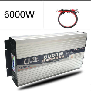 1000W 3000W 5000W 6000W DC 12V 48V to AC 110V Pure Sine Wave Power Inverter