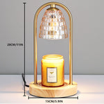 Aromatherapy Melting Wax Lamp Dimmable Candle Warmer Lamp Bedroom Night Light