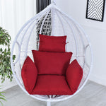 Egg Chair Cushions Soft Hanging Egg Swing Seat Chair Cushion Pad Garden Patio Thick Hammock Pillow