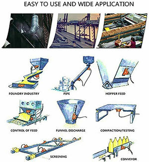 Pneumatic Ball Vibrators, Silent Pneumatic Turbine Vibrator, Industrial Pneumatic Turbine Vibrators With Silencer and Connector