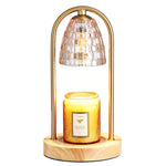 Aromatherapy Melting Wax Lamp Dimmable Candle Warmer Lamp Bedroom Night Light