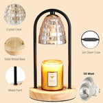 Aromatherapy Melting Wax Lamp Dimmable Candle Warmer Lamp Bedroom Night Light